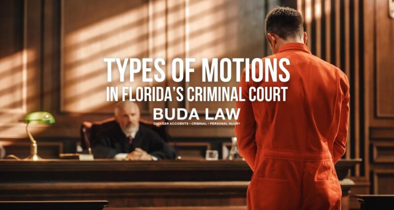 types of criminal court motions