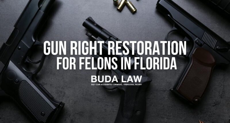 Gun Rights Restored To Felons In Florida