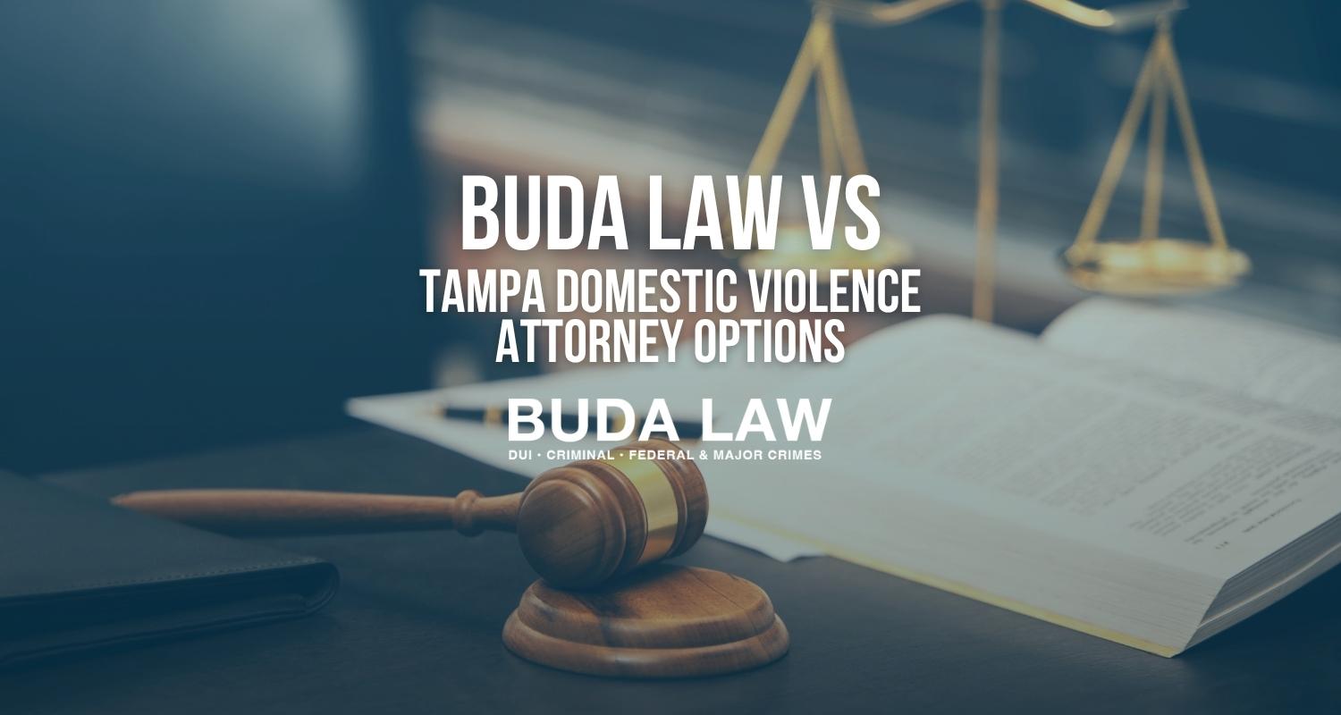 Buda Law vs Tampa Domestic Violence Attorney Options
